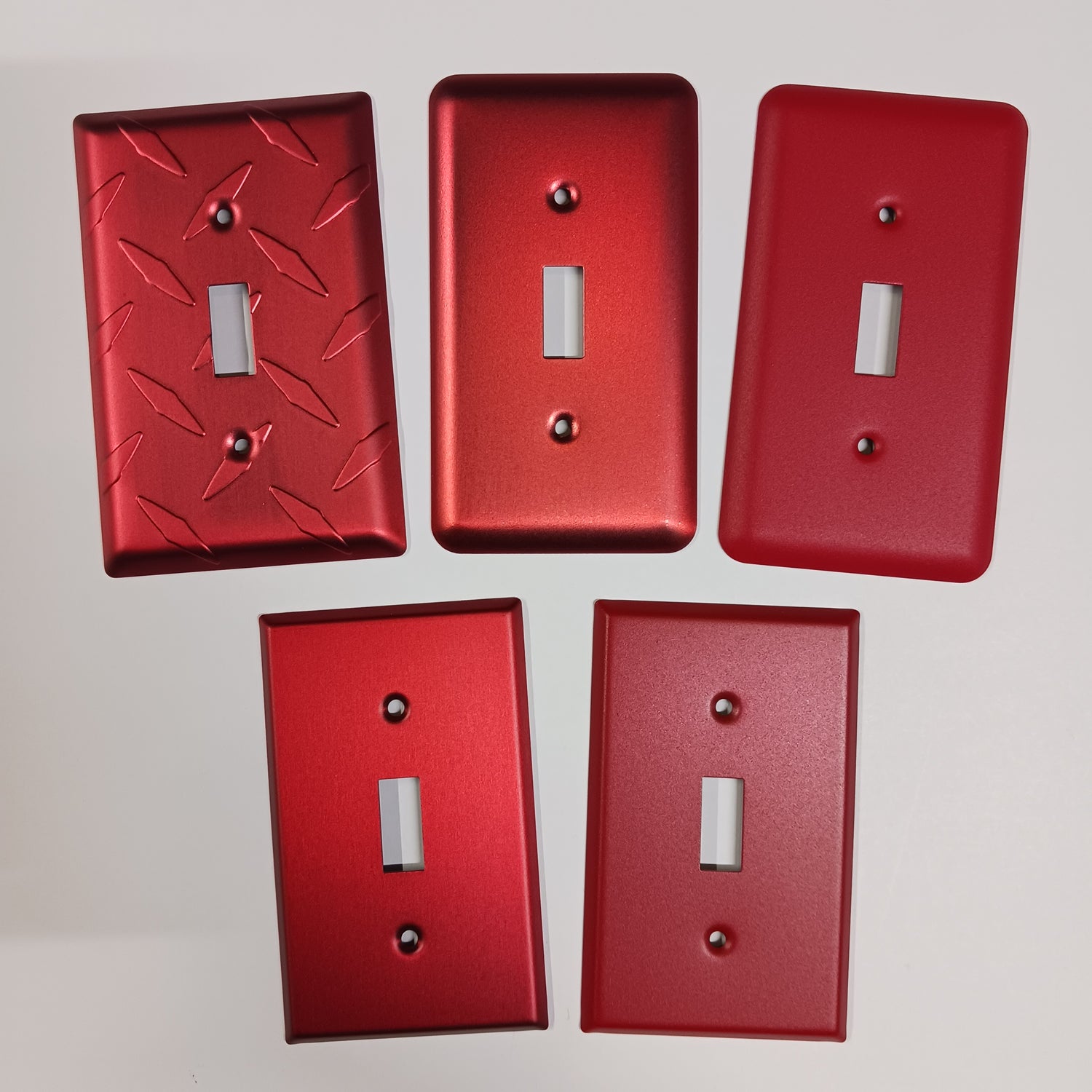 Red Switch Plates