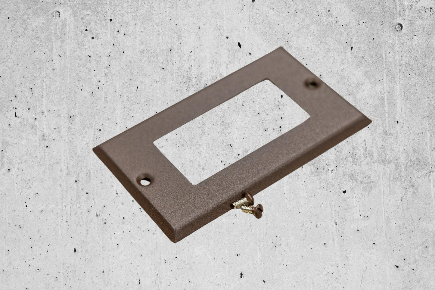 Oil Rubbed Bronze Cast powder coated Toggle, Rocker, Duplex, and Blank standard size metal switch plates