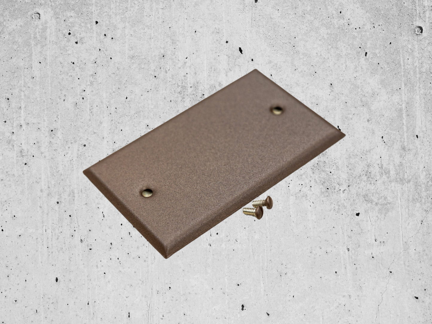 Oil Rubbed Bronze Cast powder coated Toggle, Rocker, Duplex, and Blank standard size metal switch plates