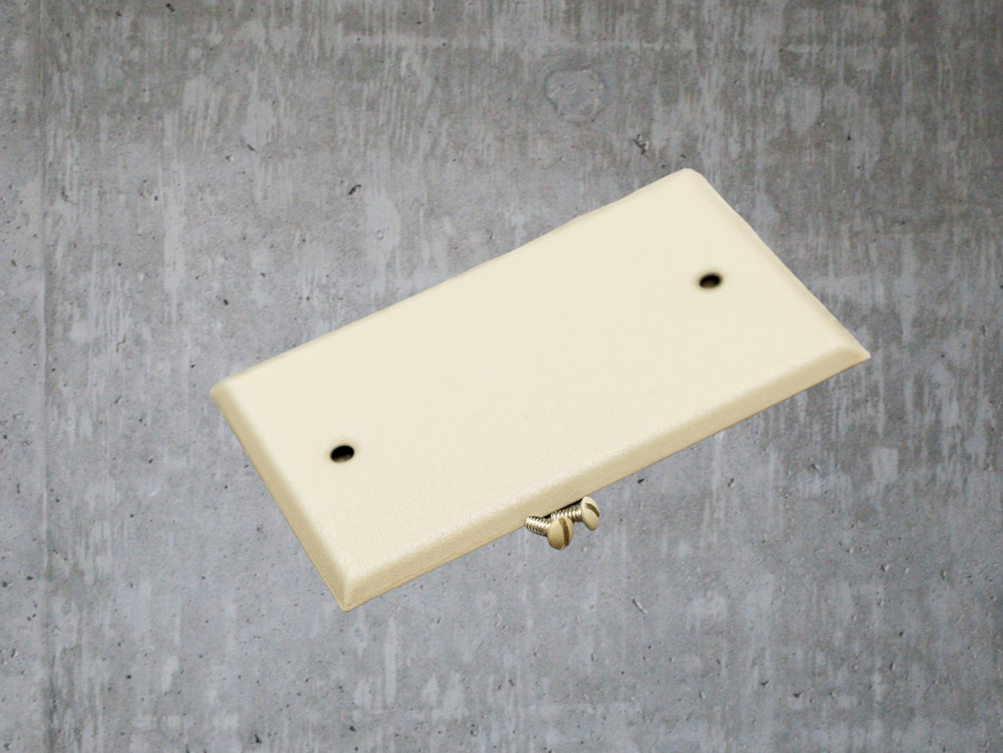 Sandstone Beige powder coated Toggle, Rocker, Duplex, and Blank standard size metal switch plates