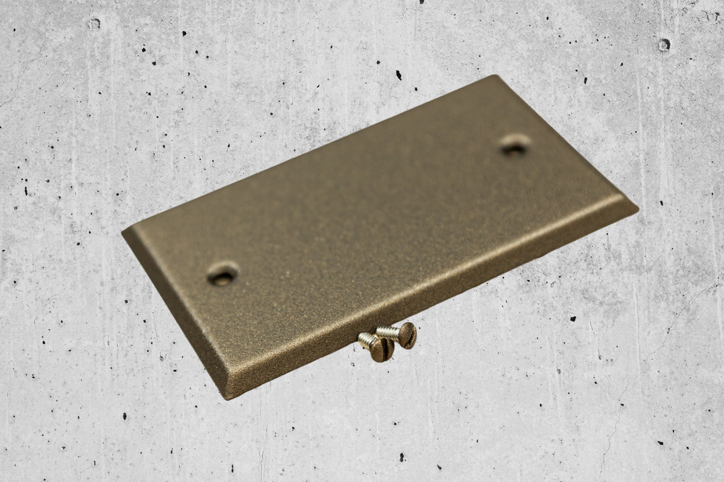 Bronze Cast powder coated Toggle, Rocker, Duplex, and Blank standard size metal switch plates